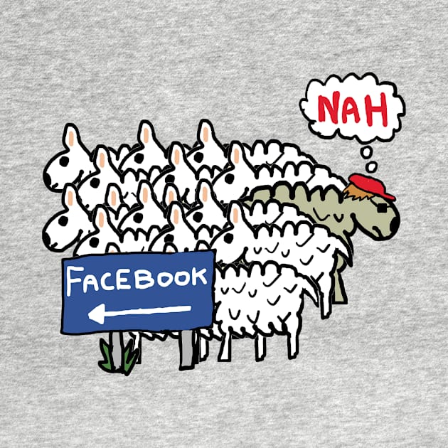 Anti Facebook by Mark Ewbie